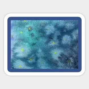 Watercolor background Sticker